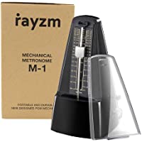 Rayzm metrónomo mecánico con alta precisión para toda clase de instrumentos (piano-batería-violín- guitarra-bajo e…